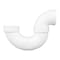 Charlotte Pipe And Foundry Charlotte Pipe Schedule 40 2 in. Hub X 2 in. D Hub PVC P-Trap 1 pk PVC00706X0800 - alternate 2